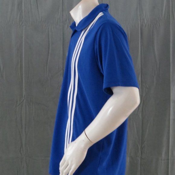 Team Italy Soccer Jersey - 1990s Practice Jersey by Adidas - Men's Large - Picture 4 of 9